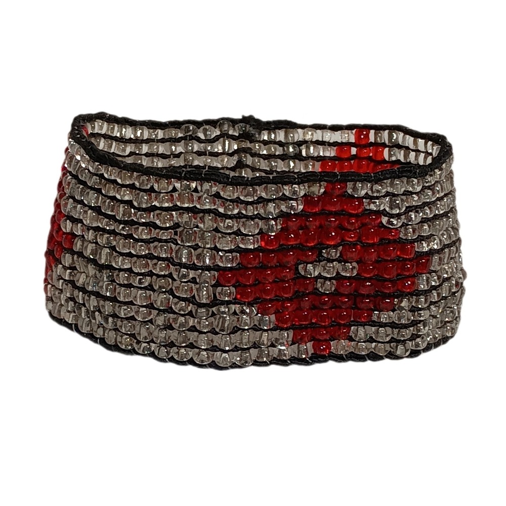 Boho‎ Vintage Seed Bead Loom stretch bracelet SKUJ026